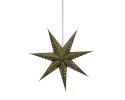 Lumineo jõuludekoratsioon LED Decorative Star with Light, 58cm, roheline