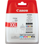 Canon tindikassett CLI-581XXL CMYK w/o security