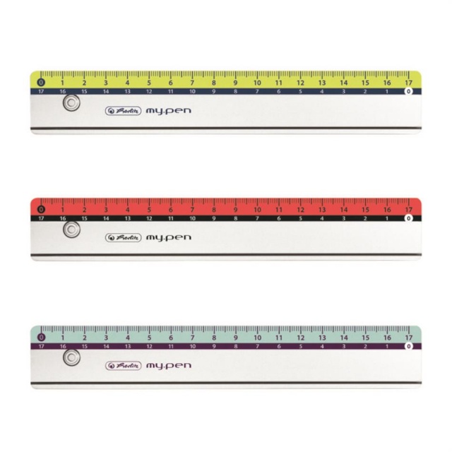 Herlitz joonlaud 17cm My.pen (bl)