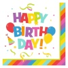 Herlitz salvrätikud 33x33/20 Happy Birthd. Mix It