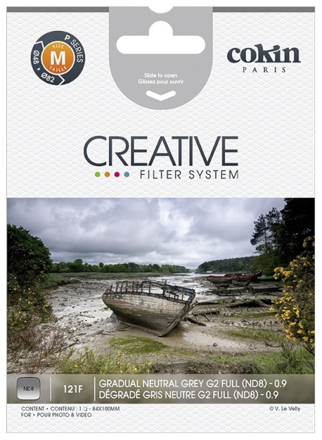 Cokin filter P121F Gradual hall 2 ND 8