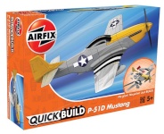 Airfix liimitav mudel Plastic Model QUICKBUILD Mustang P-51D