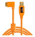 Tether Tools TetherPro USB 3.0 Micro-B Right Angle 4.6m/15 ORG