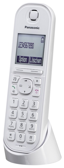 Panasonic telefon KX-TGQ200GW valge