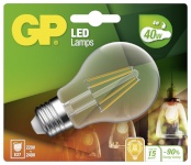 Gp Batteries LED-lambipirn Filament Classic E27 4W (40W) 470 lm