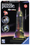 Ravensburger 3D pusle Empire State Building Night Edition 216-osaline 