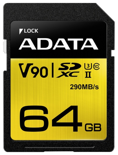 ADATA mälukaart SDXC UHS-II U3 Class 10 64GB Premier One