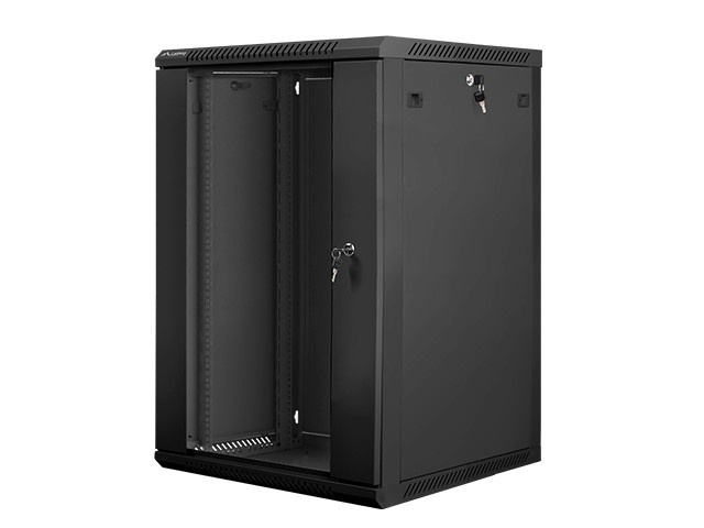 Lanberg serverikapp Wall-Mounted Rack 19" Demounted Flat Pack 18U/600x600mm, must