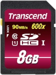 Transcend mälukaart SDHC Ultimate 8GB Class 10 UHS-I 600x 