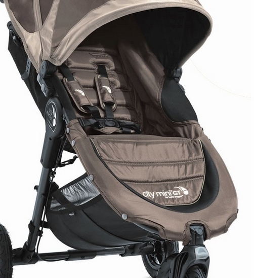 Baby Jogger istmekate koos polstriga City Mini GT, Sand/Stone