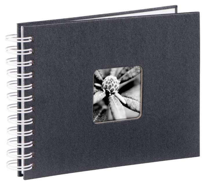 Hama fotoalbum Fine Art Spiral must 24x17 50 lehte valge 1960