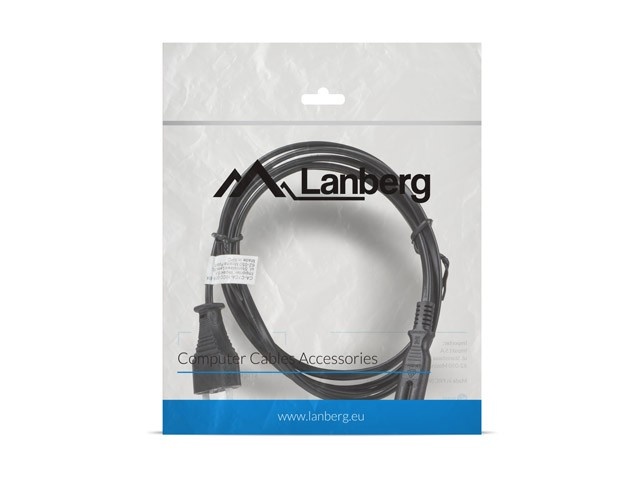 Lanberg voolukaabel EURO CEE 7/16 - IEC 320 C7