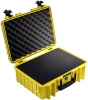 B&W kohver Outdoor Case Type 5000 vahtkummist toestusega kollane