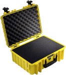 B&W kohver Outdoor Case Type 5000 vahtkummist toestusega kollane