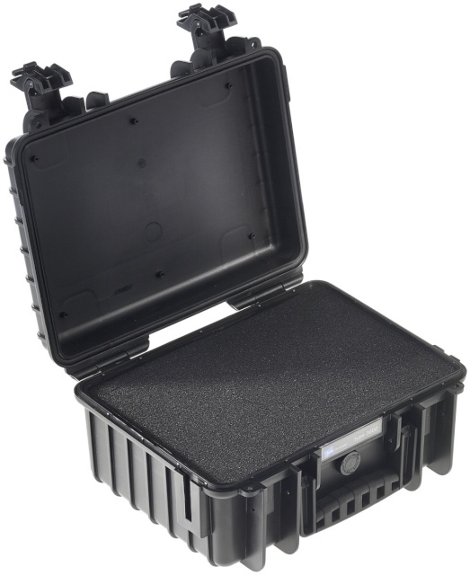 B&W International kohver Type 3000 pehmendusega must