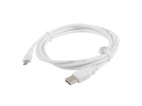 Lanberg kaabel Cable USB 2.0 micro AM-MBM5P 1.8M valge