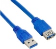 Lanberg kaabel Extension Cable USB 3.0 AM-AF sinine 1.8M