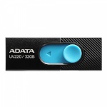 ADATA mälupulk UV220 32GB USB2.0 must-sinine