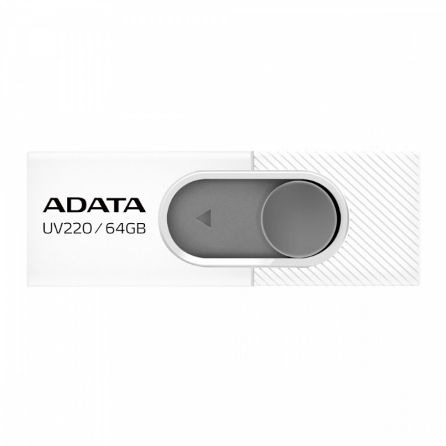 ADATA mälupulk UV220 64GB USB2.0 valge-Gray