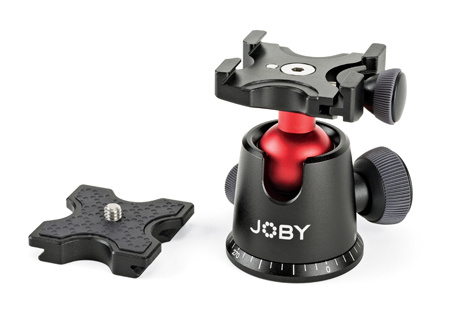 Joby statiivi kuulpea Ballhead 5K must/punane