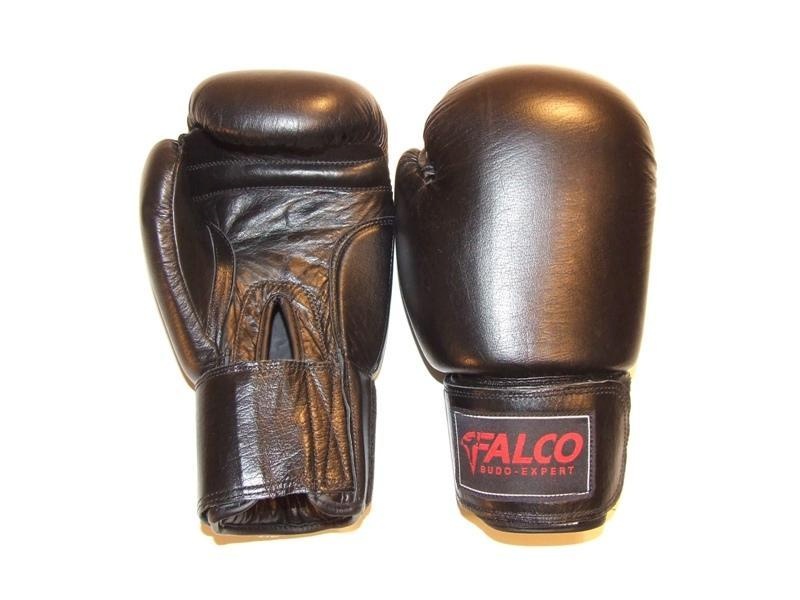 Falco poksikindad Combat must - suurus 8