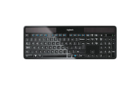 Logitech klaviatuur Wireless Solar Keyboard K750 Black USB, DE (QWERTZ)