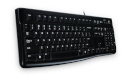 Logitech klaviatuur Keyboard K120 OEM Black USB