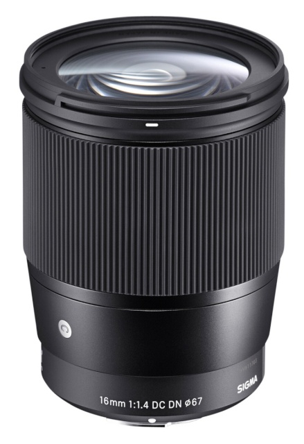 Sigma objektiiv 16mm F1.4 DC DN Contemporary (Sony E)