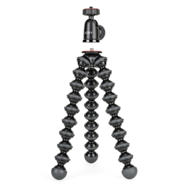 Joby statiiv GorillaPod 1K Kit must/hall + Ballhead kuulpea