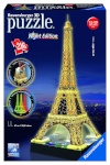 Ravensburger 3D pusle Eiffel Tower Night Edition 216-osaline