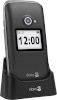 Doro mobiiltelefon 2424 graphite-hõbedane