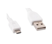 Gembird kaabel Cable microUSB 2.0 1.8m valge
