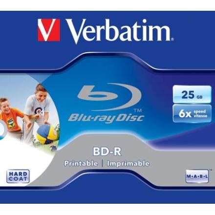 Verbatim toorikud BD-R 25GB 6X Jewel Box (43713)