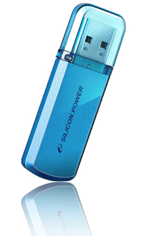 Silicon Power mälupulk Helios 101 32GB USB 2.0 sinine