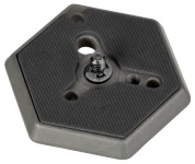 Manfrotto kiirkinnitusplaat 030-14 Hexagonal Adapter Plate normal with 1/4" screw