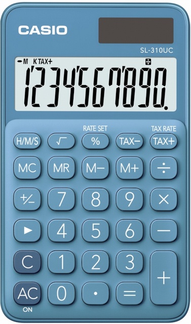 Casio kalkulaator SL-310UC-BU sinine