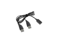 Gembird kaabel Extension Cable Dual USB 2.0 2xAM-AF 90cm must