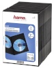 Hama DVD karbid Slim DVD Double Jewel Case must, 25tk (51185)