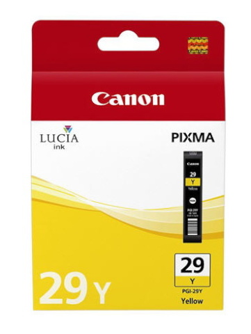 Canon tindikassett PGI-29Y kollane