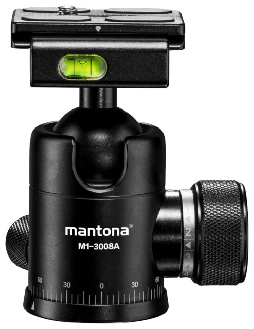 Mantona statiivipea Onyx 8 Ball Head