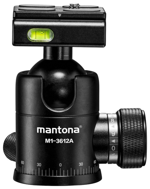 Mantona statiivipea Onyx 12 Ball Head