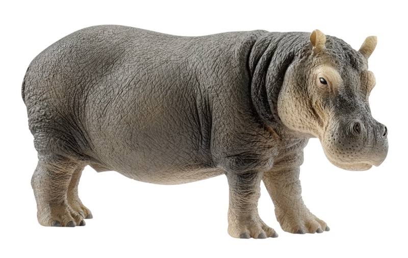 Schleich mängufiguur Wild Life 14814 Flusspferd