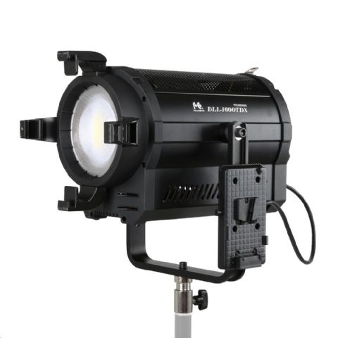 Falcon Eyes Bi-Color LED Spot Lamp Dimmable DLL-1600TDX on 230V or Battery