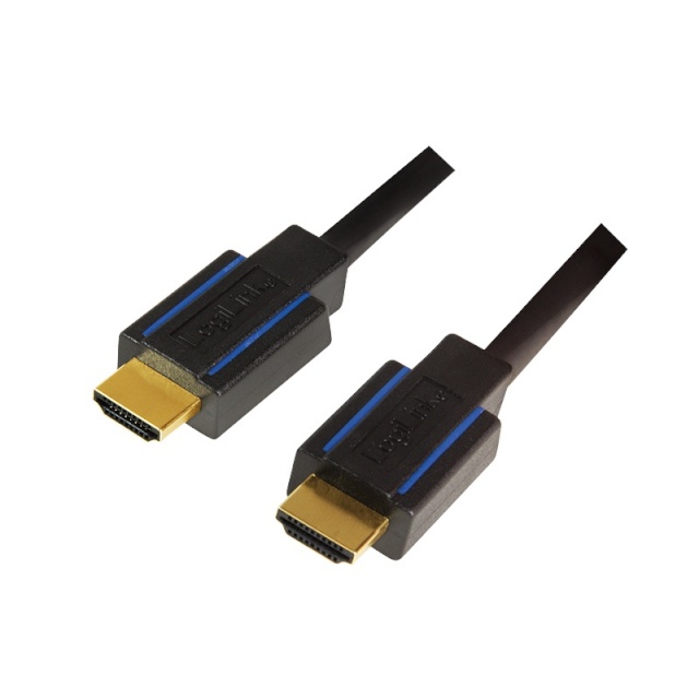 LogiLink kaabel Premium HDMI Cable for UHD (HDMI-A -> HDMI-A) Gold, 3.0m