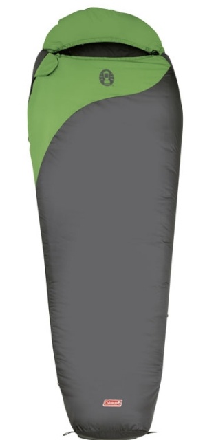 Coleman magamiskott Mummy Biker Sleeping Bag, hall/roheline