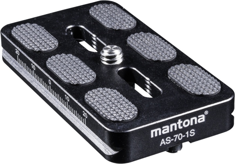 Mantona kiirkinnitusadapter AS-70-1S Quick Release Plate