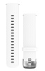 Garmin vivoactive 3, Band, White Silicone, Stainless Hardware