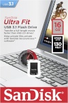 Sandisk mälupulk Cruzer Ultra Fit 16GB USB 3.1 SDCZ430-016G-G46