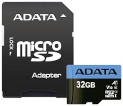 Adata mälukaart microSDHC UHS-I Class 10 32GB Premier + Adapter A1