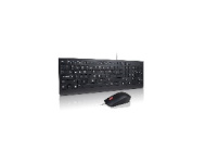 Lenovo klaviatuur + hiir Essential Wired Keyboard and Mouse Combo 4X30L79922, USB, Numeric Keypad, Keyboard Layout US with EURO symbol, must